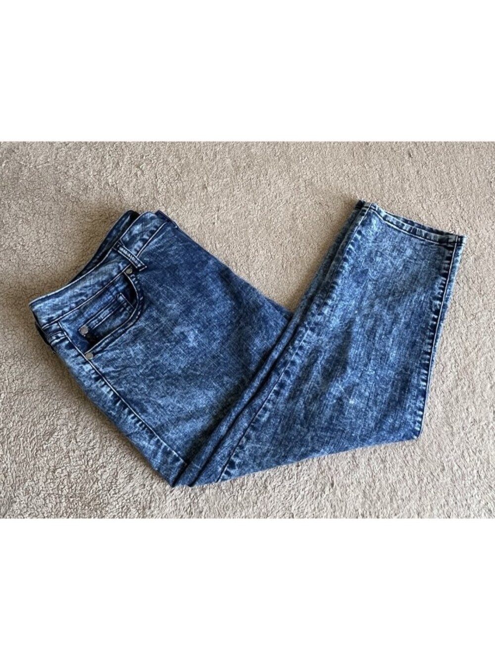 Torrid Womens Jeans 18R Boyfriend Crop Stretch Blue Denim